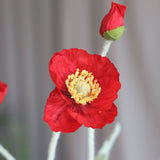 Mohnblume - Vintage Rot