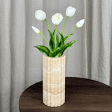 Luxuriöser Tulpenstrauß - Weiß