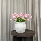 Luxuriöser, grandioser Tulpenstrauß – Hellrosa