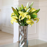 Lifelike Lily Bouquet - Yellow