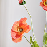 Mohnblume "Real Touch" - Orange