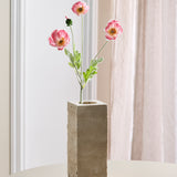 Mohnblume "Real Touch" - Weiß/rot