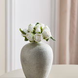 Mini-Rosenstrauß - Weiß