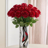 Langstielige Rose - Rot