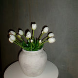 Large Tulip Bouquet - White