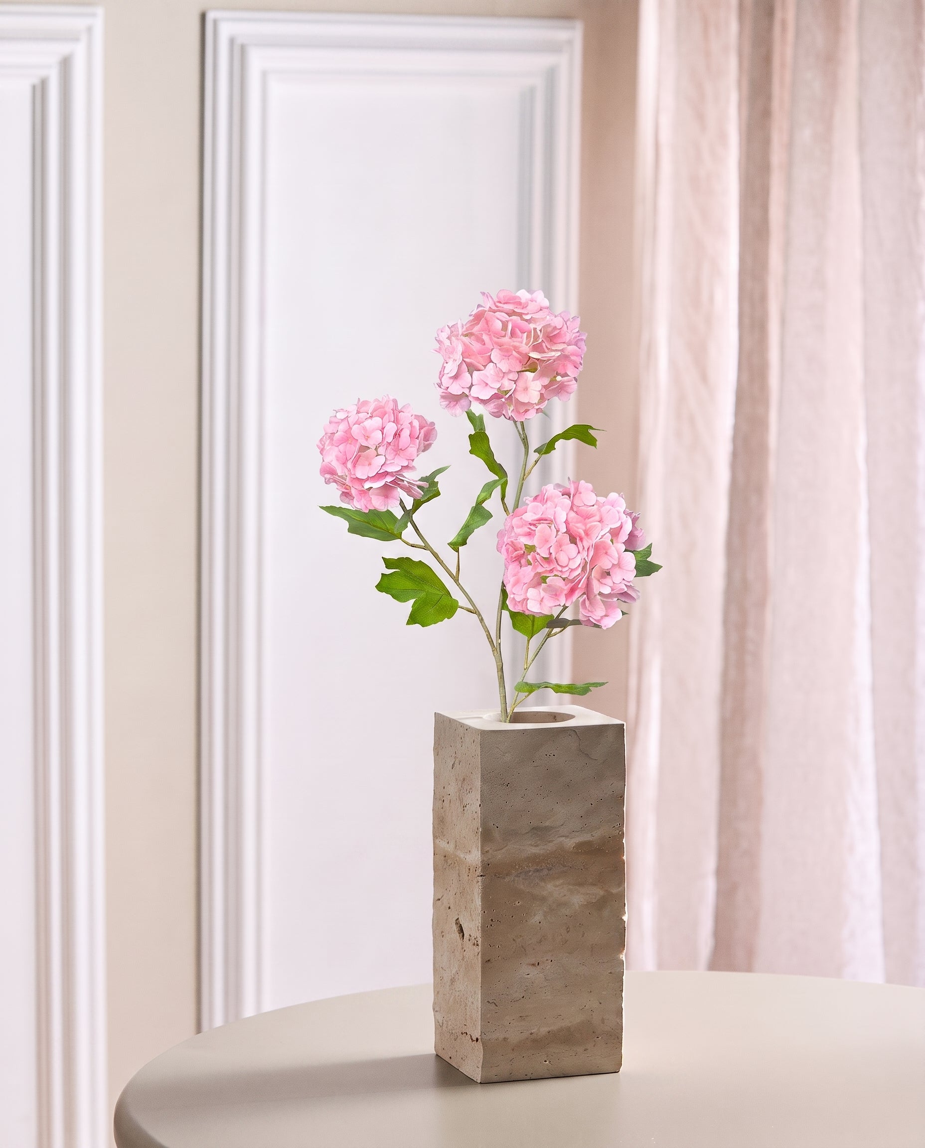light pink hydrangea